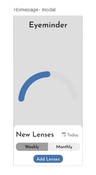 Eyeminder Add Contacts Modal in Figma