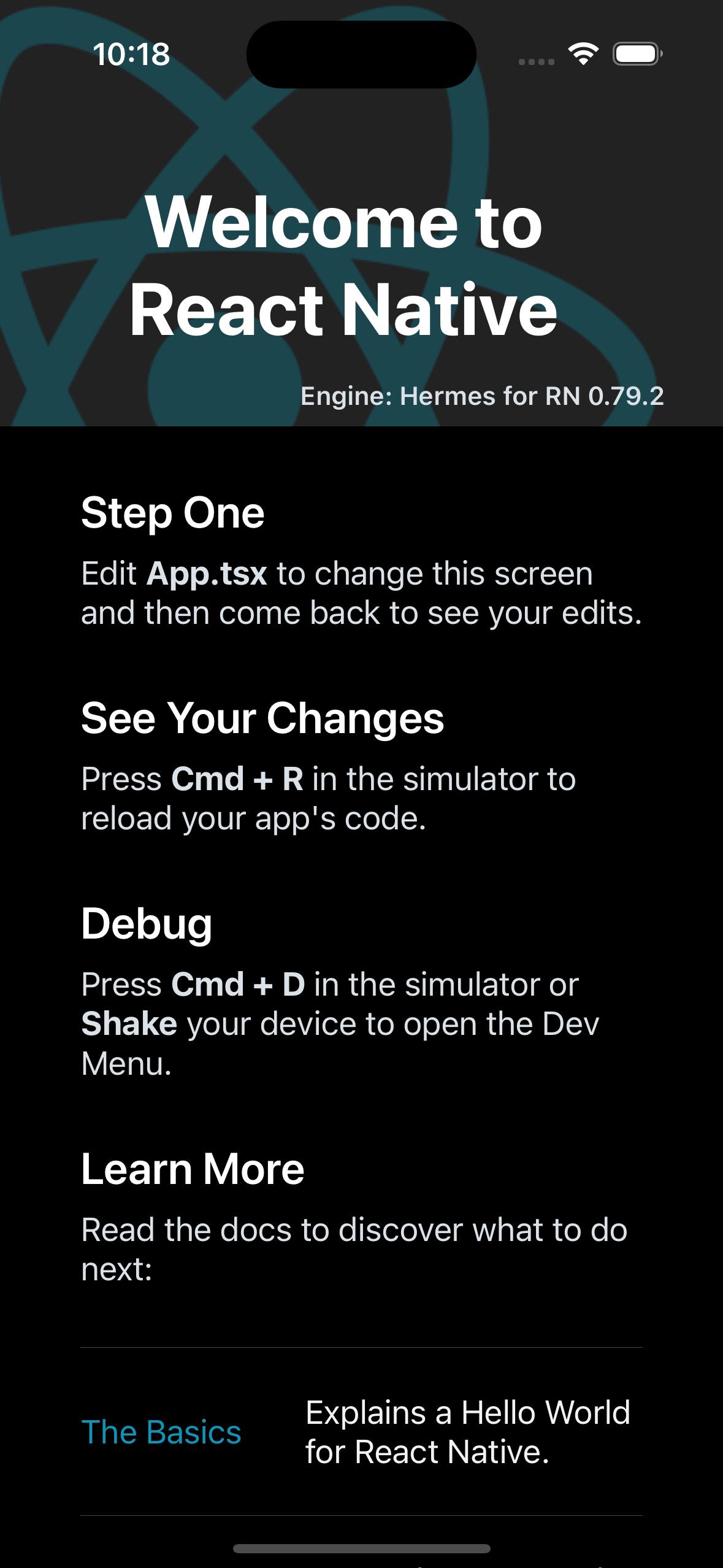 Welcome to React Native Android