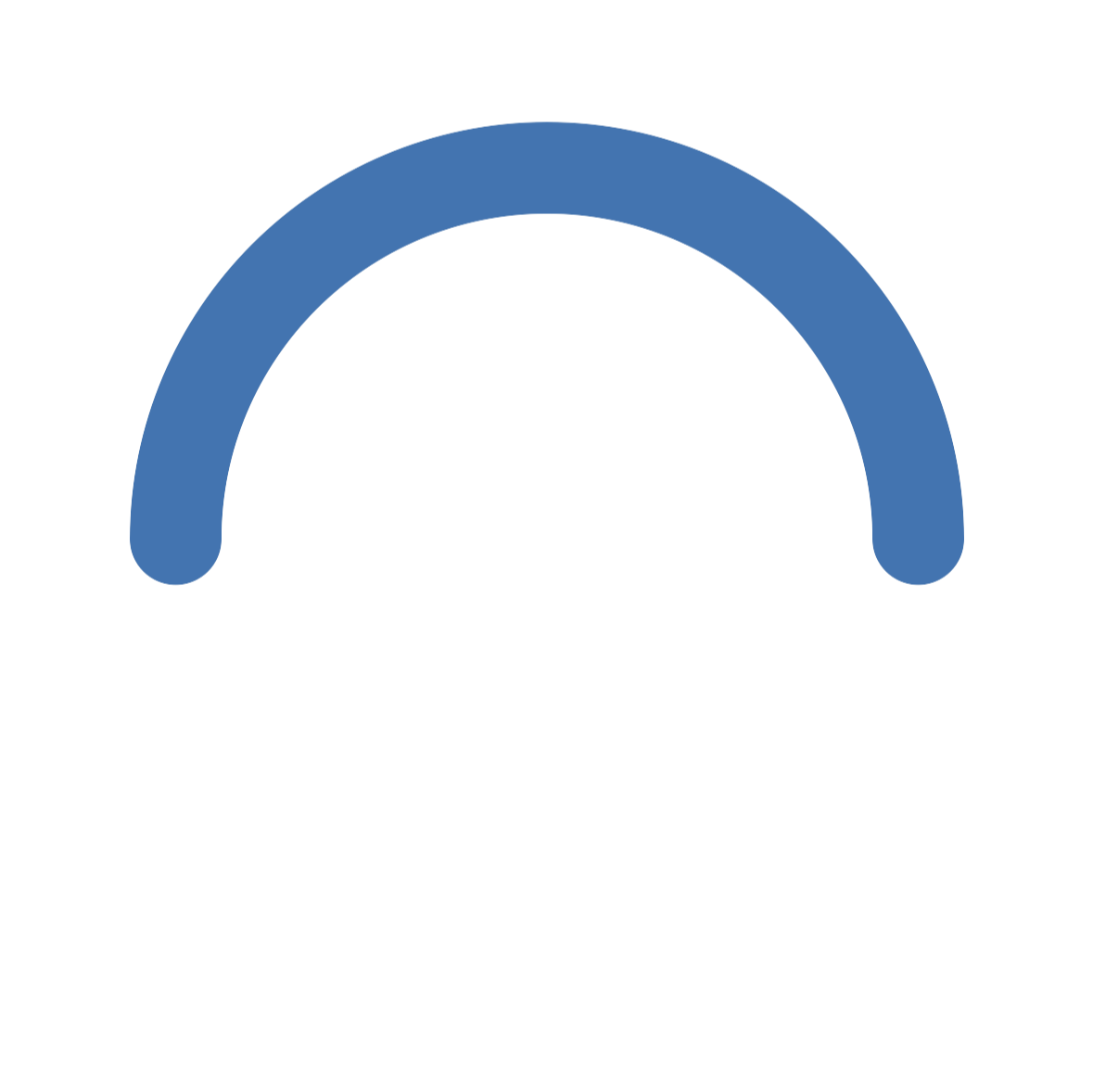 Half Arc StartRad 270°